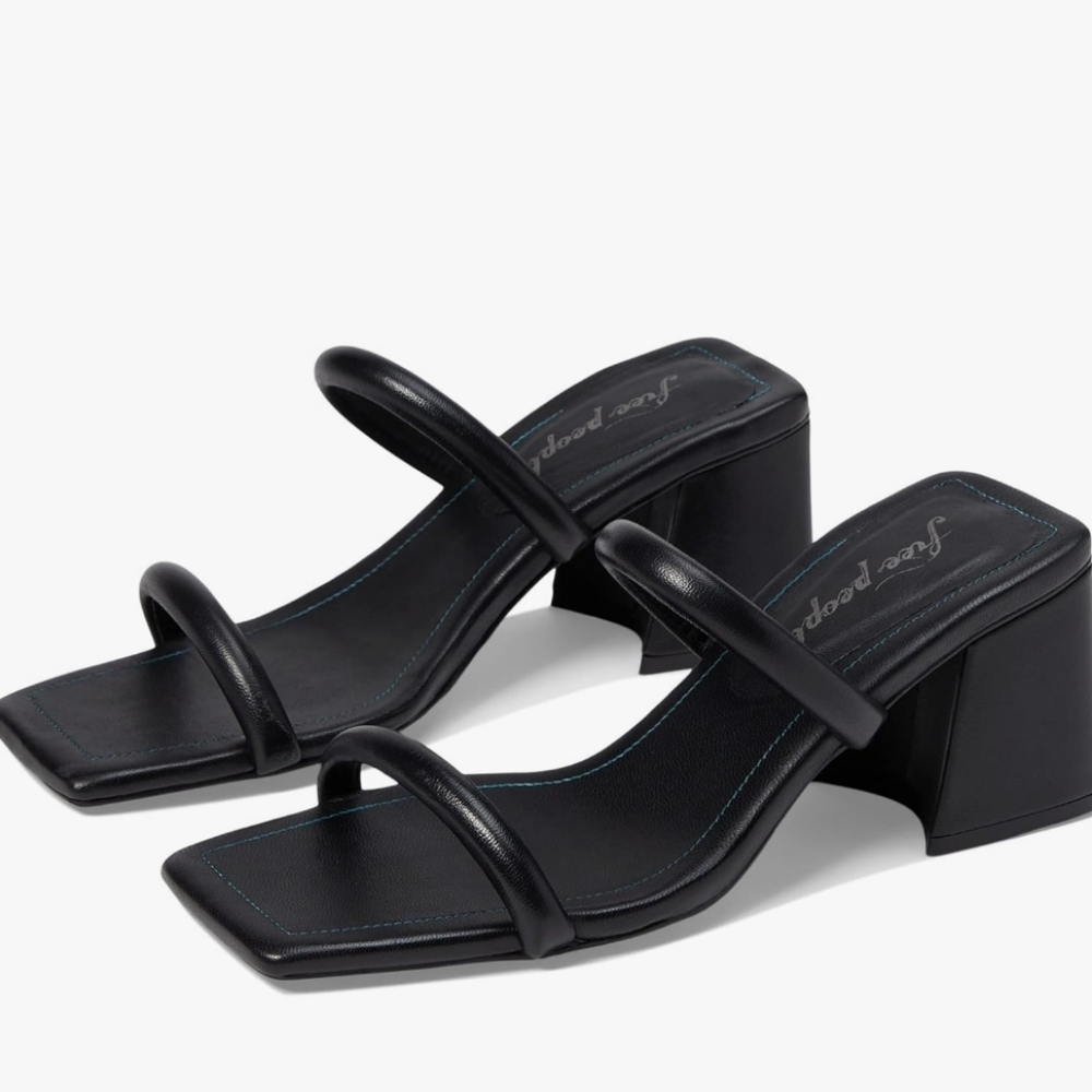 Free People Parker double strap heel